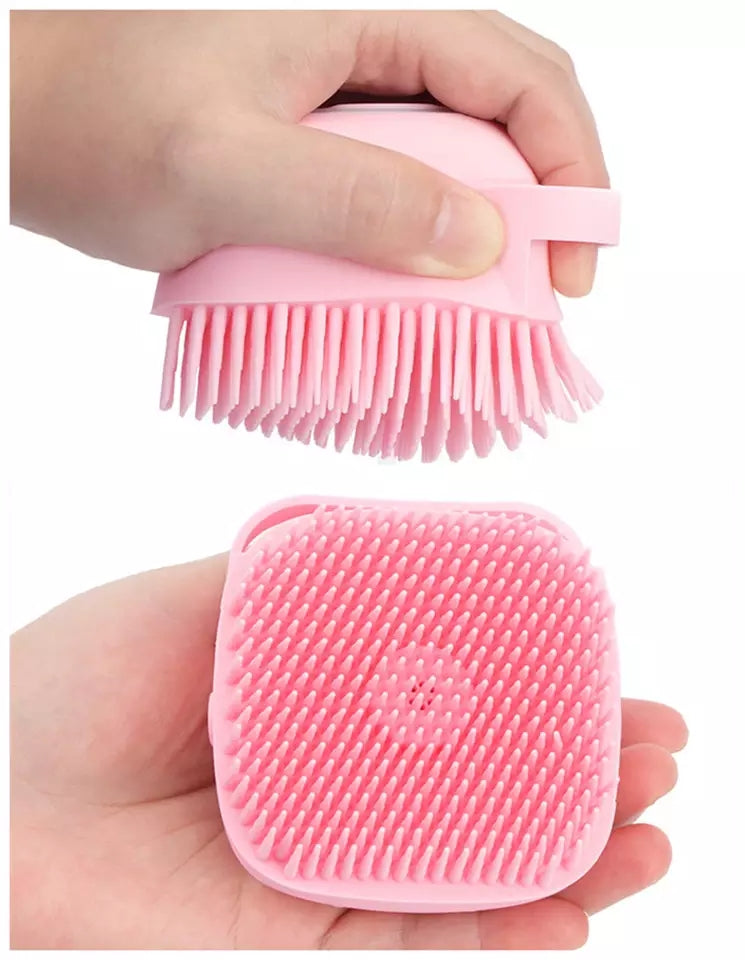 Mini Bath Brush With Box (Random Color)
